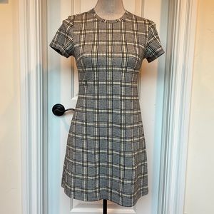 Divided by HM Plaid Short Sleeve Dress | Size US 4